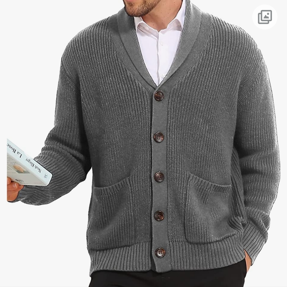 Mens cardigan